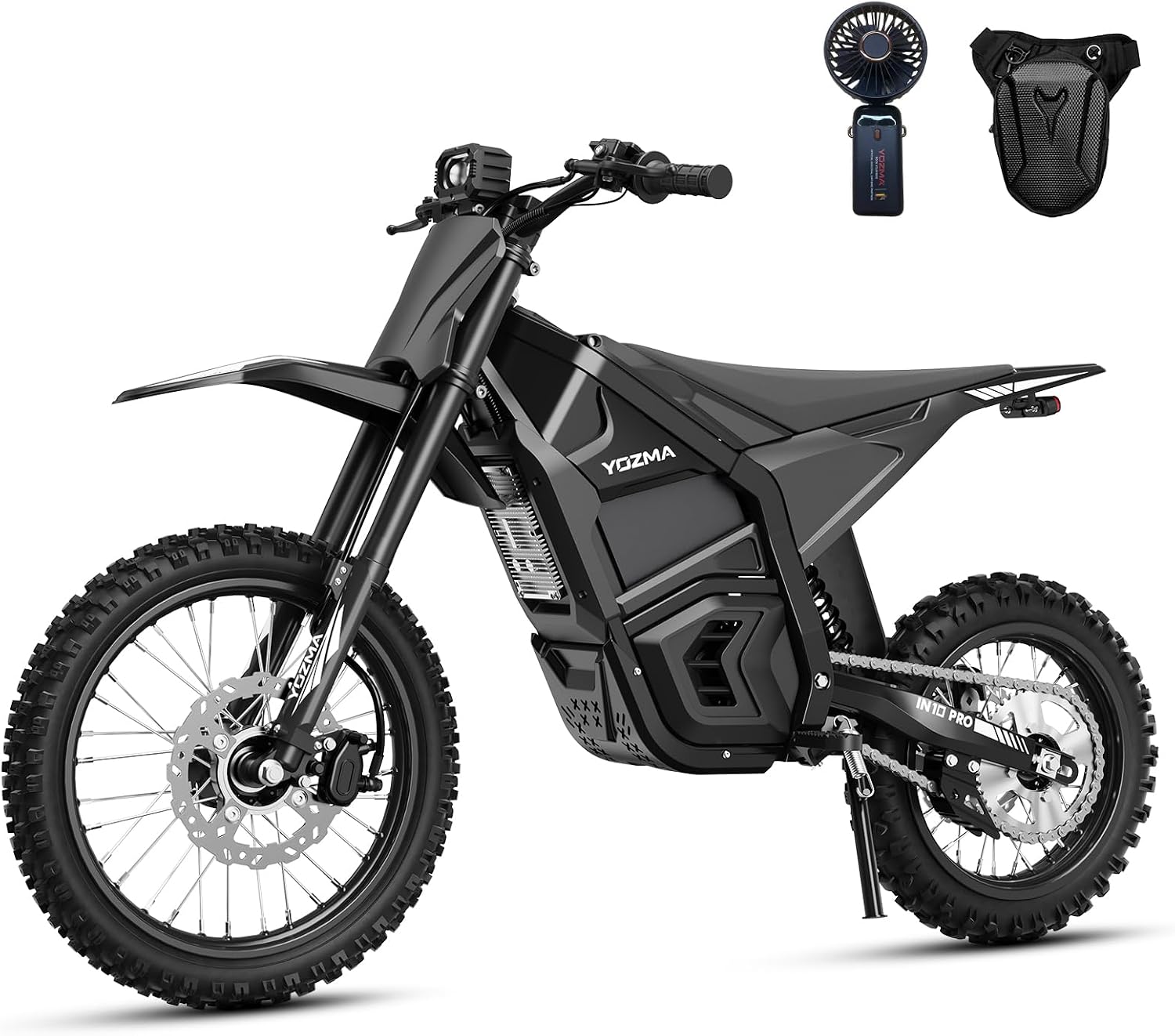 Electric Dirt Bike, 5500W Peak Motor Max 50 Mph , 60V 27Ah Battery, 17"/14" Tires, Dual Hydraulic Brakes, All Terrain Motorized Dirt Bikes