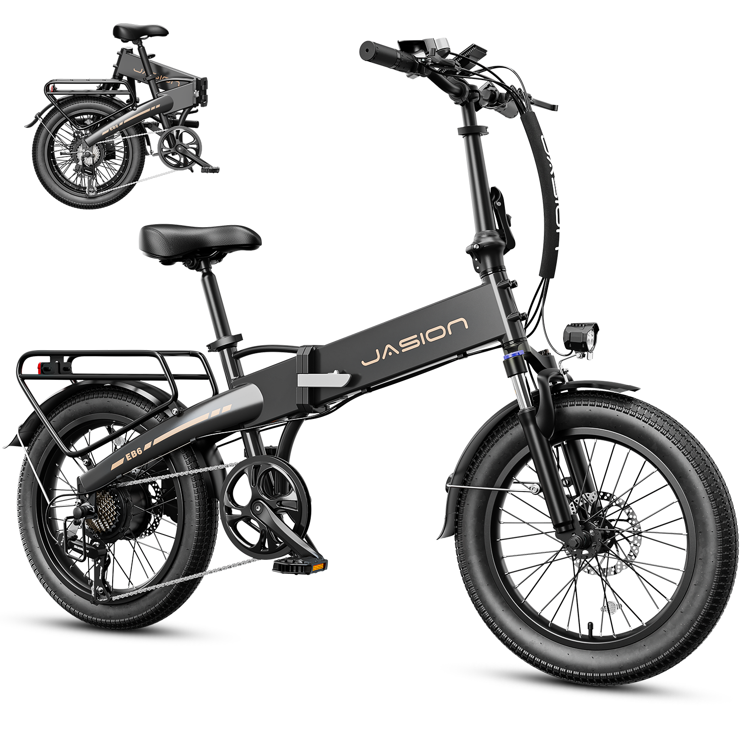 YareYi Electric Bicycle for Adults 20", 750 Peak Motor Folding E Bike with 48V Battery, 25 MPH E Mountain Bike, UL 2849