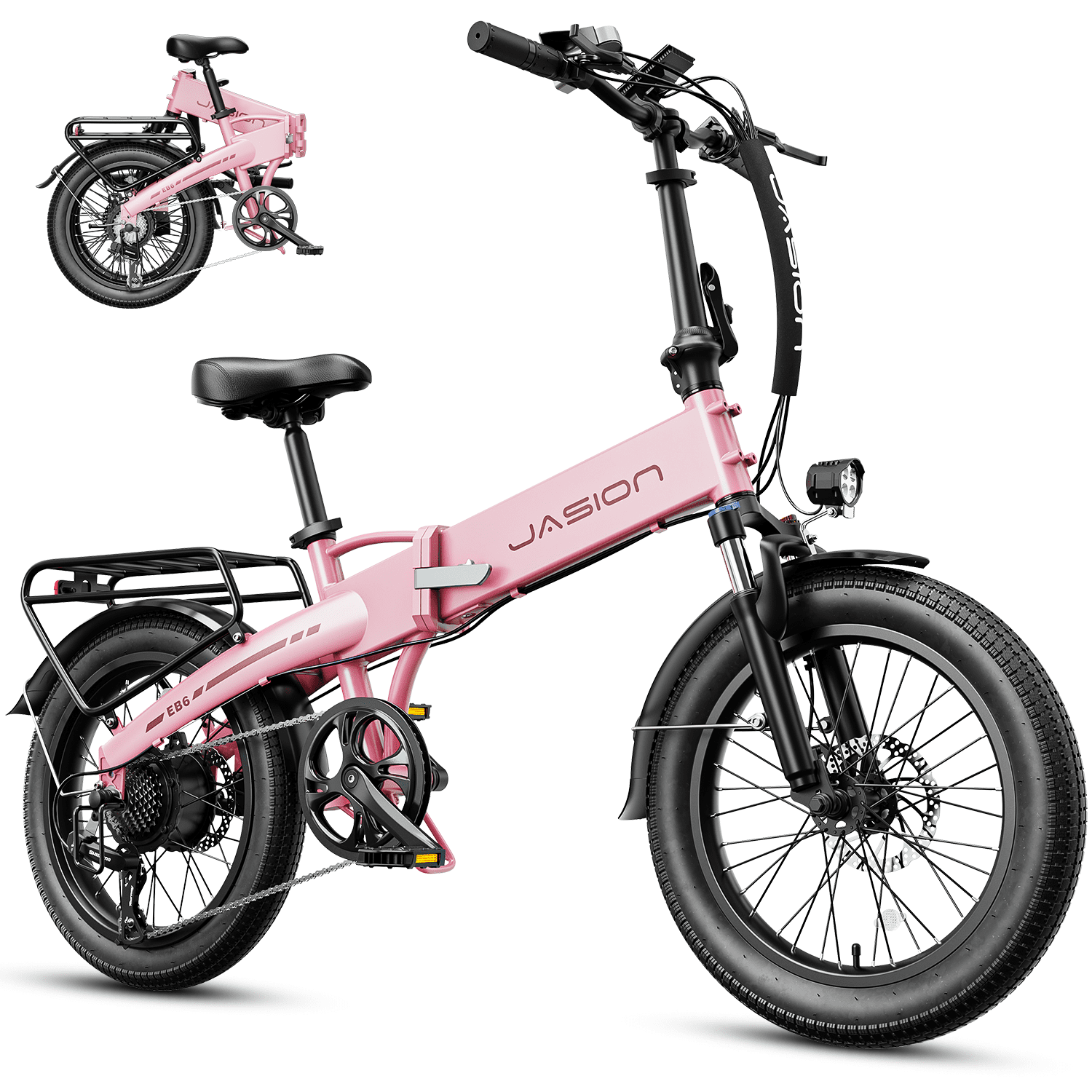 YareYi Electric Bicycle for Adults 20", 750 Peak Motor Folding E Bike with 48V Battery, 25 MPH E Mountain Bike, UL 2849