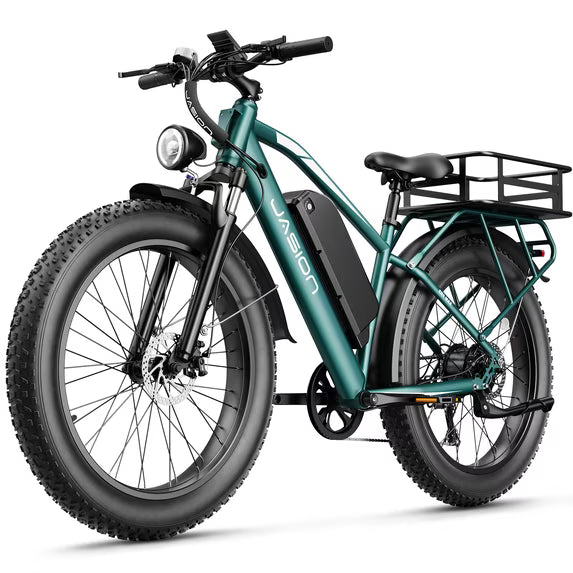 Yareyi EB5 MAX Electric Bike for Adults, 26" 750W Fat Tire Electric Ebike, 48V 15Ah Battery Electric Mountain Bike, Shimano 7 Speed Bicycle