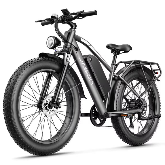 Yareyi EB5 MAX Electric Bike for Adults, 26" 750W Fat Tire Electric Ebike, 48V 15Ah Battery Electric Mountain Bike, Shimano 7 Speed Bicycle